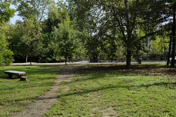 Parco cittadino in settembre
