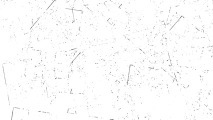 Abstract black and white grunge texture isolated distressed scratched cracked surface. Vintage grunge background rough textured black and white distressed overlay vector. 