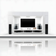 Fototapeta premium Home Entertainment Center