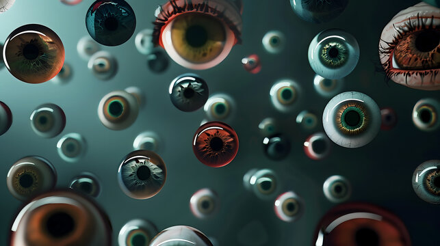 The Eyeball Rain - Powered by Adobe