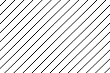 Black diagonal line pattern for background, texture, stripe, abstract, and decoration on...