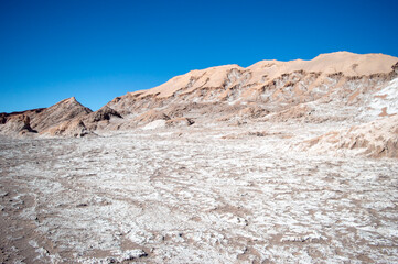 Valle de la Luna in the Atacama Desert, Chile