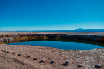 Ojos del Salar in the Atacama Desert, Chile