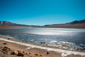 Laguna Negra in the Atacama Desert, Chile