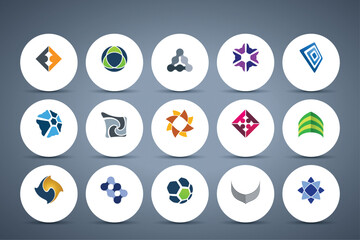 abstract logos collection