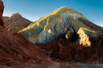 Rainbow Valley Colors in San Pedro de Atacama