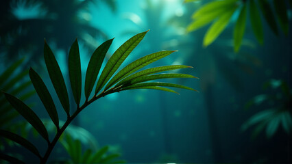 Dynamic Blue Tropical Foliage Arrangement