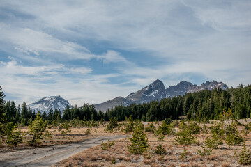Broken Top, Cascade Mountain Range, Central Oregon, Deschutes National Forest
