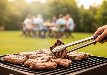 Delicious Outdoor BBQ Grilling Family Fun.