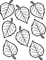 Leaves Templates Collection – Green Foliage Patterns, Tropical Botanical Backgrounds, Nature Leaf Illustrations, Decorative Plant Designs for Print, Branding, Packaging, and Digital Projects