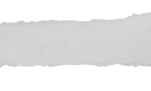 Horizontal torn paper shape with textured ripped edge