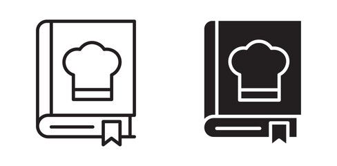 recipe book icon vector illustration 