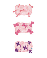 Whimsical hand-drawn pattern illustration