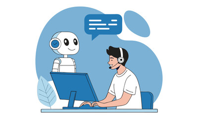 Enhancing Customer Experience with AI Chatbots A Visual Guide to Modern Customer Service.