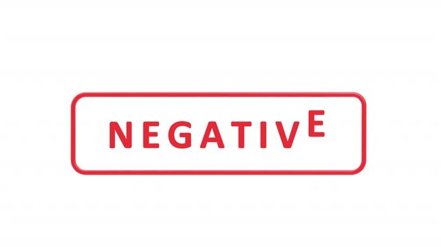 Negative Crossmark Animated.