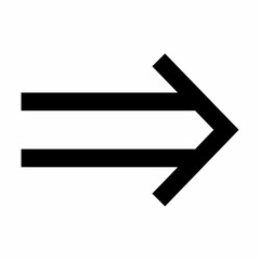 Implies symbol Mathematical. Icon image