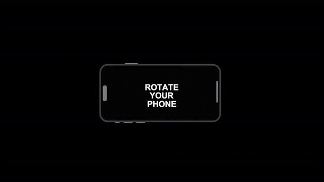 Rotate Your Phone Animated