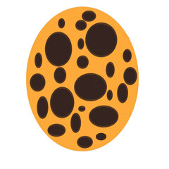 vector illustration of an old vinyl record