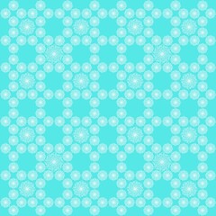 seamless pattern with snowflakes