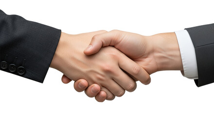 Handshake – Business Agreement, Partnership, Trust, Collaboration Concept, Transparent Background PNG