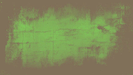 Black border green abstract texture background. Color gradient. Dark matte elegant background with space for design. Canvas.