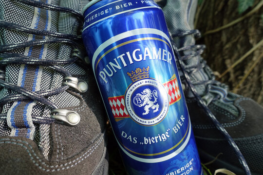 Puntigamer Bier, beim Wandern