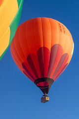 Fototapeta premium SAINT PETERSBURG, RUSSIA — AUGUST 24, 2025. Hot Air Balloon Festival.