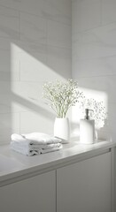 Fototapeta premium Sunlit Serenity