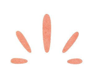 Abstract Burst Ray Illustration