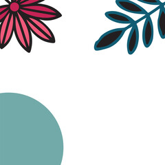 abstract flower background