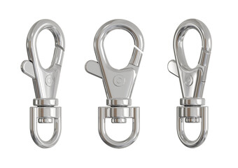 Metal Swivel Snap Hooks, Small Lobster Claw Keychains Clasps, for Jewelry Making, Key, Art Crafts, Silver
