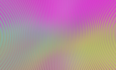 Fototapeta premium Abstract background with vertical lines and gradient colors, pink and yellow, holographic effect