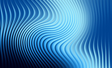 Abstract blue wavy lines with a swirling pattern and a gradient effect, creating a sense of depth and movement