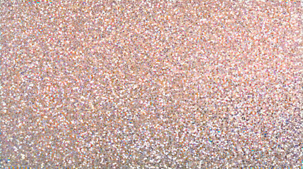 Shimmering abstract glitter background with golden sparkling texture and holographic neon sparkle effect for luxury design and festive decoration