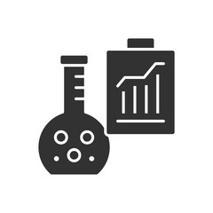 Laboratory Chart Report Icon