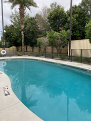 swimming pool in hotel