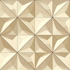 Seamless pattern Elegant minimal flat seamless pattern with thin line geometric design calm beige background from top down