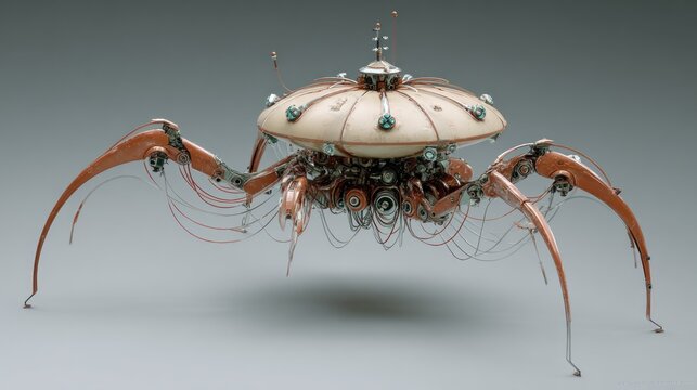 Complex mechanical spider robot