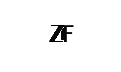 Obraz premium ZF,FZ,Z,F,F,Z abstract, letters, logo, monogram, professional, real estate, 
