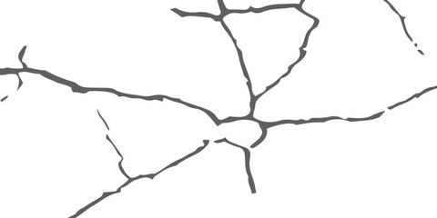 Cracked Concrete Texture Background with Natural Fracture Lines