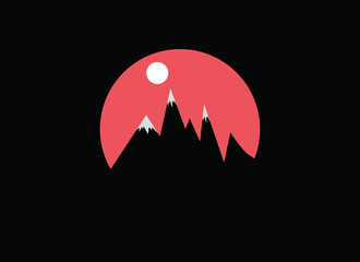 Eternal Sunrise Over the Mountains

Set against a deep black background, this circular artwork captures the timeless beauty of nature. Majestic mountains rise within the round frame as the sun crowns 