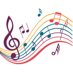 Music Wave Abstract Logo