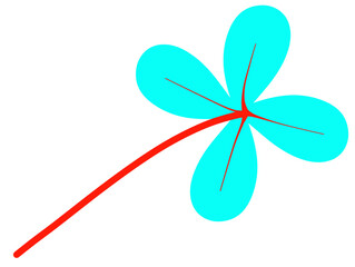 A flower element 