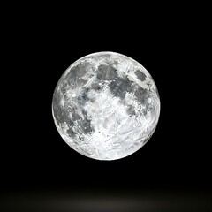 Obraz premium Full moon in the night sky