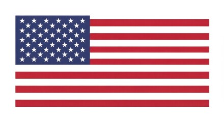 Obraz premium The Stars and Stripes of the United States of America Symbolizing Freedom and Independence
