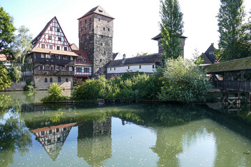 the old town of Nurnberg, Germany