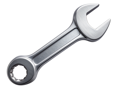 wrench isolated on white background