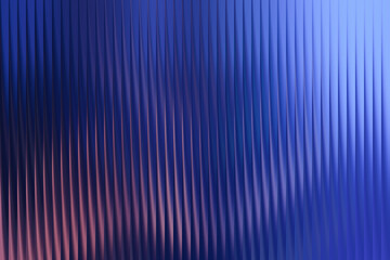 Illustration of abstract blue and purple ribbed texture background