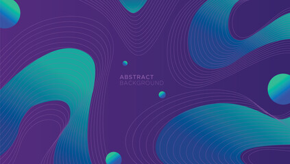 Abstract wave lines geometric design background