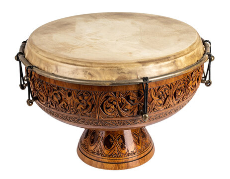 Traditional Goblet Drum Isolated PNG